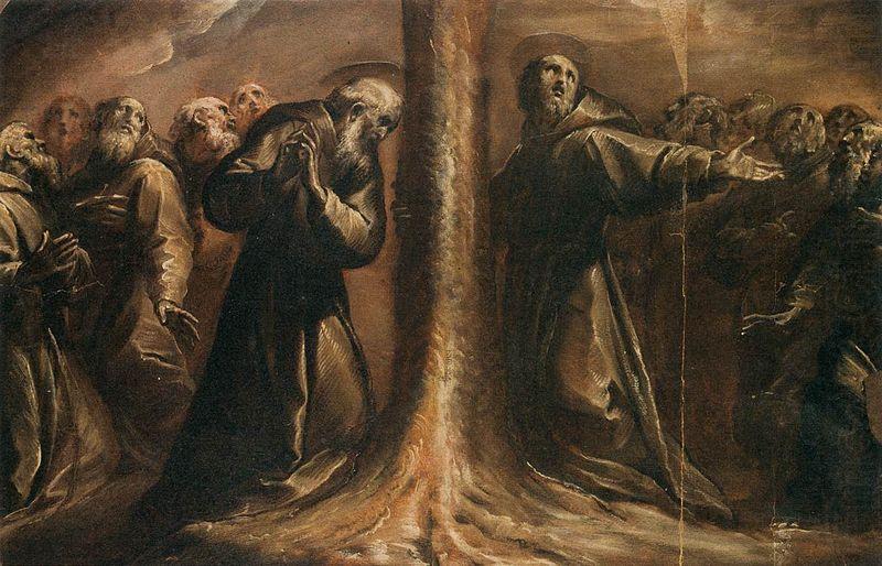 Giovanni Battista Crespi Religious Figures Praying at the Foot of a Tree china oil painting image